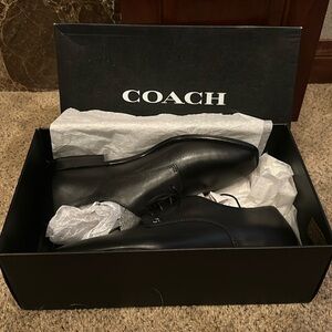 Coach Metropolitan Derby Black Dress Shoes (Men’s size 11)